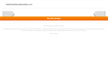 Tablet Screenshot of healthsubstanceabusetips.com